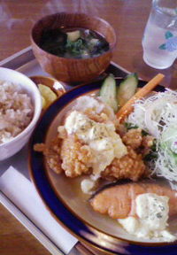 カフェランプへ♪