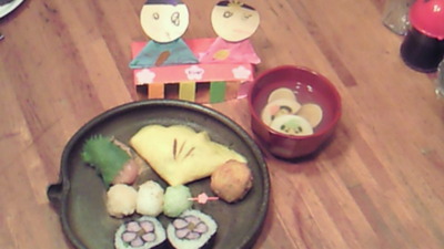 おひな祭り～お寿司