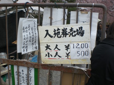 お花見＊原谷苑