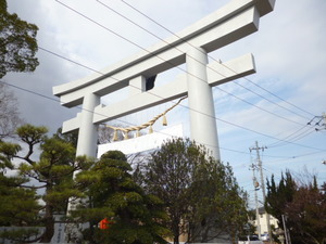 田村神社参拝
