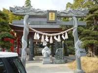 田村神社参拝