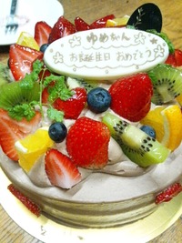 happybirthdayしました(*´∇｀*)