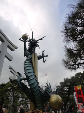 やっと初詣