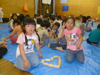 みんなでお風呂に入って・・・