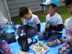 お弁当おいしかったね♪