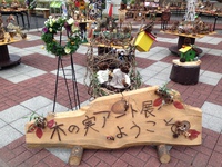 番の州公園　木の実アート展