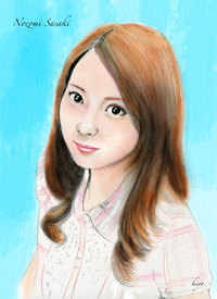 「ファーストクラス」より佐々木希ちゃん描いてみました！