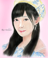 選抜総選挙第２位の指原莉乃ちゃん描いてみました！