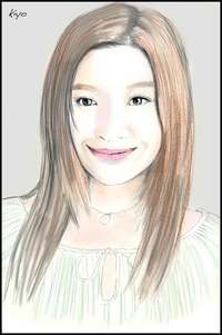 [ラストシンデレラ」より篠原涼子さん描いてみました