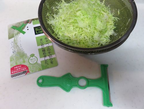 キャベツの千切り　その②
