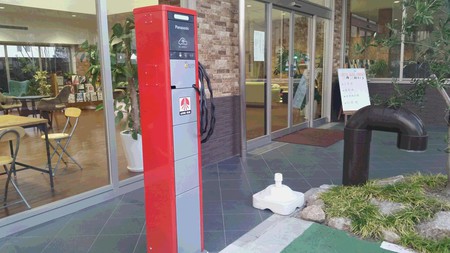 防犯パトロールは電気自動車で