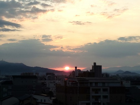 手を合わせて、ありがとう(^o^)