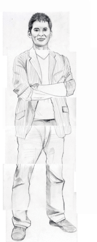 織田裕二さん描いてみました
