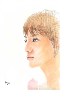 新ドラマ「高校入試」より長澤まさみさん描いてみました。