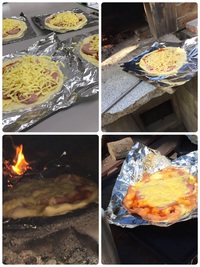 ピザを焼くぞ〜！