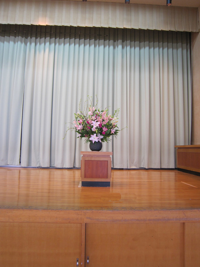 離任式のお花