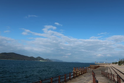 瀬戸の海と空