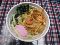 秋の椿うどんです