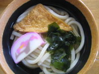 初☆うどん（＾ｖ＾）