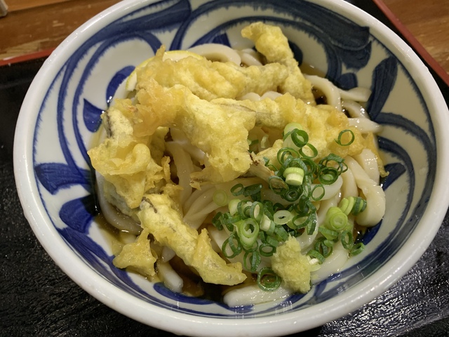 手打ちうどん 菜の家（ごぼう天ぶっかけ）