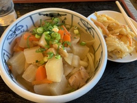 ふるかわうどん（しっぽくうどん＋かき揚げ）