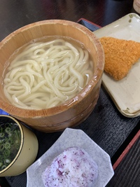 讃岐うどんこがね 高松桜町店（釜揚げうどん）