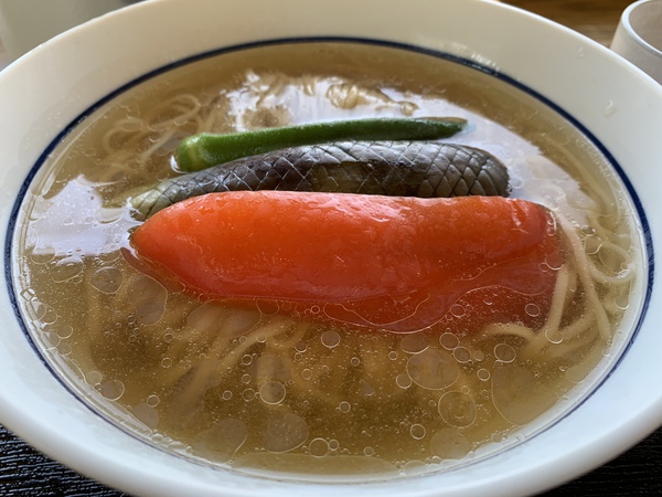 准手打ちうどん 満福（冷やしらぁ麺＋ぼっかけ）