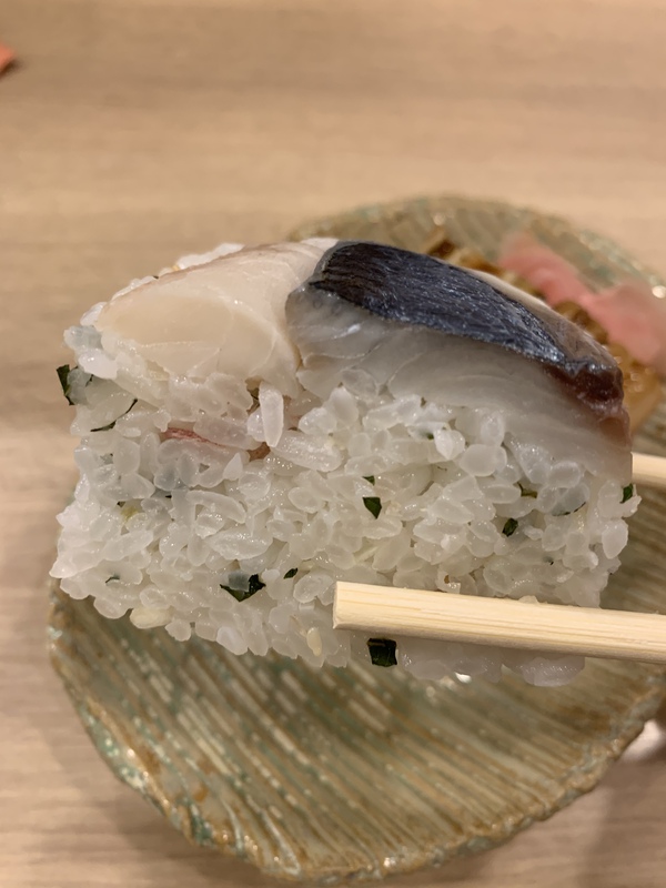 塩ラー商会（塩ラーメン＋押し寿司）