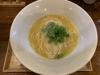 【レアメニュー？】らぁ麺すずむし（地鶏らぁ麺・塩パイタン）