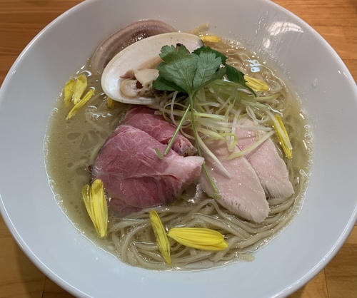 【らの道コラボ】らぁ麺はんにゃ× らぁ麺すずむし×麺処おぐら（地鶏と蛤のラーメン）