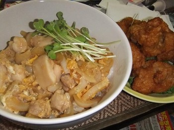 今夜は、親子丼