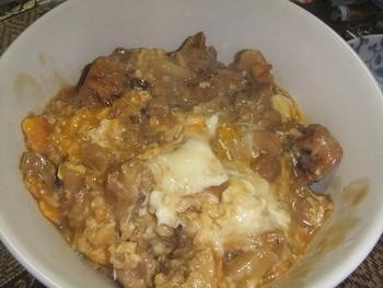 今夜の丼