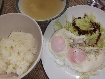 朝食は、普通に・・・