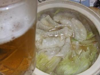 今夜は、スープ餃子。。