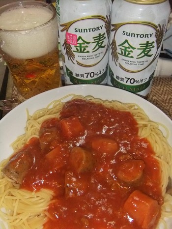 今夜は、パスタで