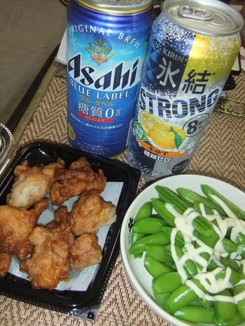 晩ごはんは、軽め・・・