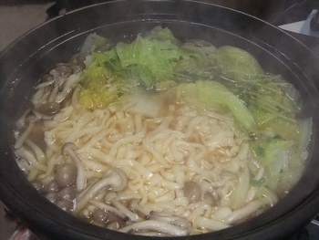 寄せ鍋風うどん