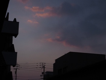 晴れてる？