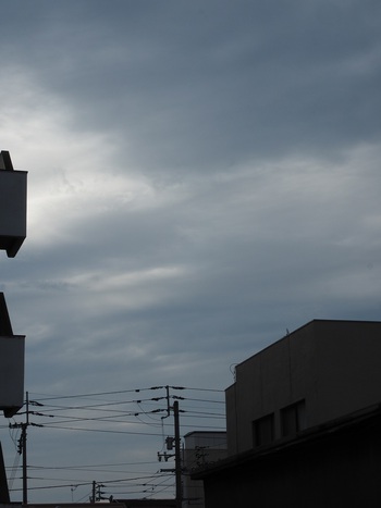 爆睡した朝