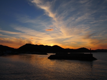 2015年初夕方の散歩
