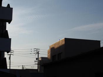 青い空