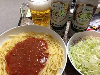 今夜はパスタ。。