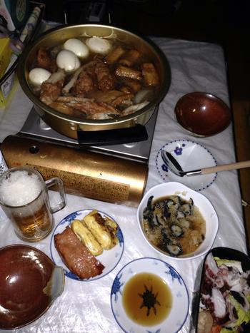 今夜は、おでん