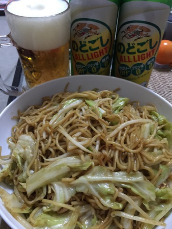ピリ辛焼きそば