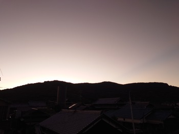 朝夕は秋色