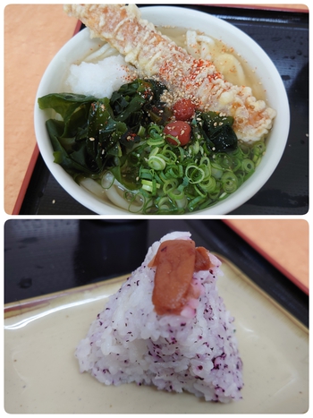 おにぎりも一緒に