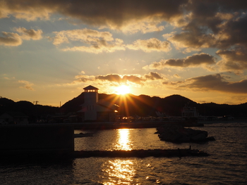 2020年初夕陽
