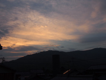 いいお天気になるかな