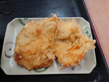 釜玉カレーうどん