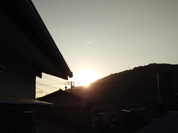 今日も暑くなりそう